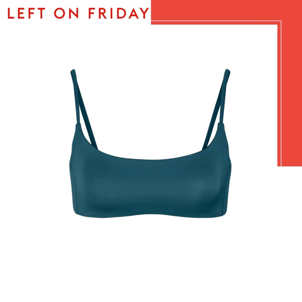Left on Friday - Teal Pool Days Top D+ - Size L